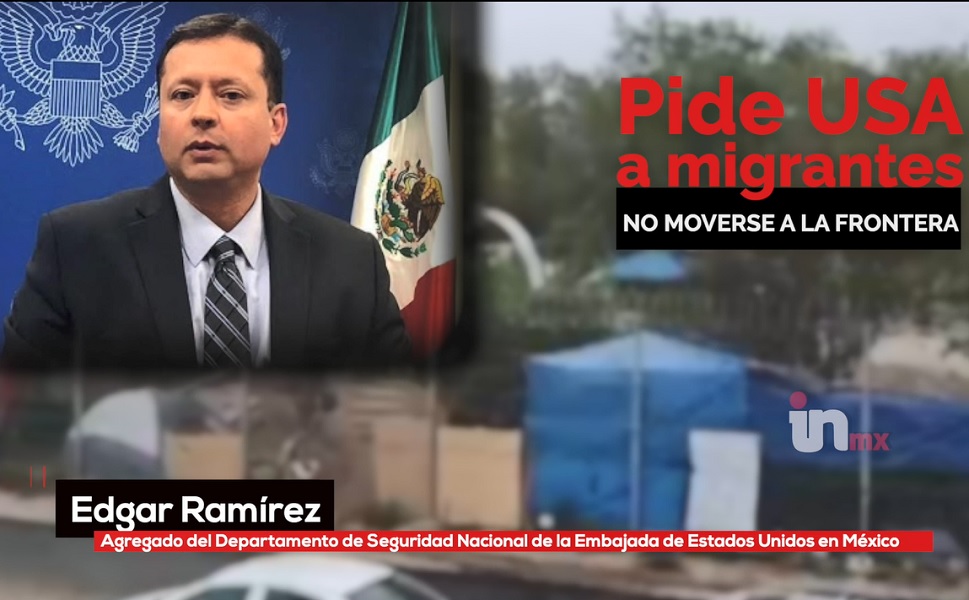 Piden a migrantes en la frontera esperar instrucciones sobre asilo