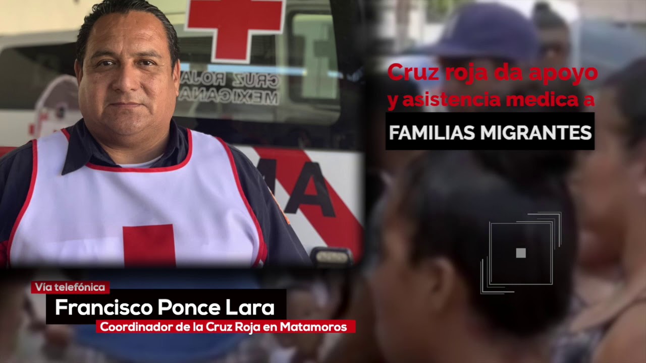 Brinda Cruz Roja apoyo en campamento