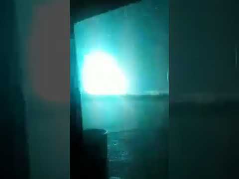 Fuerte tormenta eléctrica en Reynosa