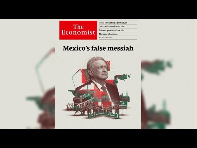 “Majadera y mentirosa” portada de The Economist: AMLO