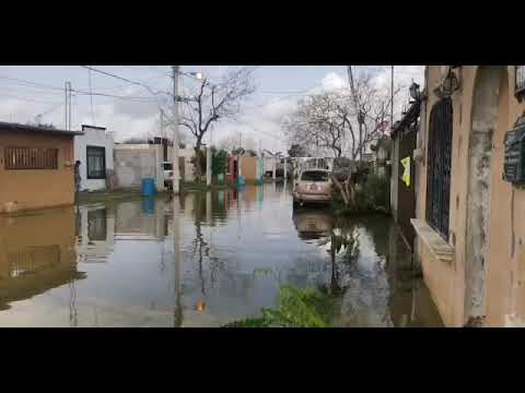 Siguen colonias de Matamoros bajo el agua
