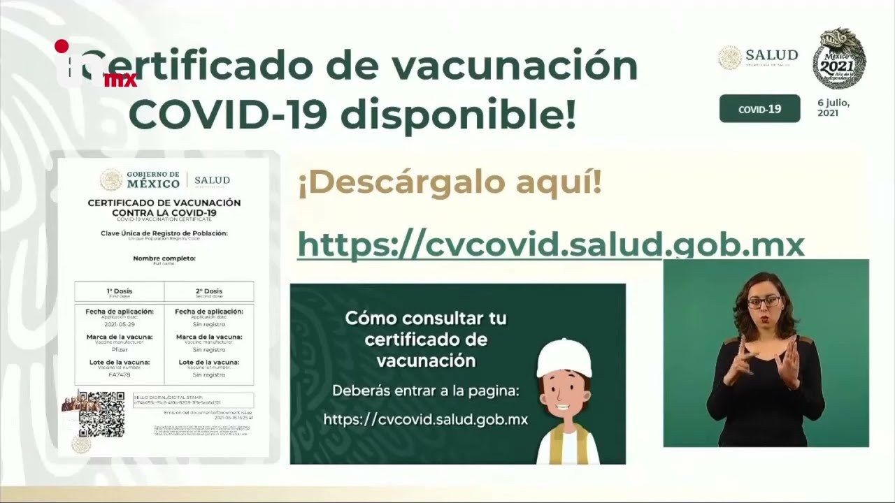Repuntan 22% casos Covid; lanzan certificado de vacunación