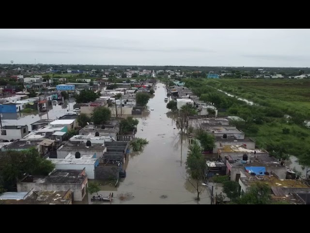 Queda Matamoros bajo el agua