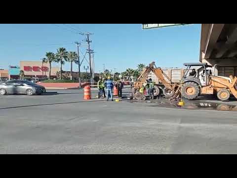 #ReporteUrbano | Hacen trabajo en la Sexta; dificulta tránsito
