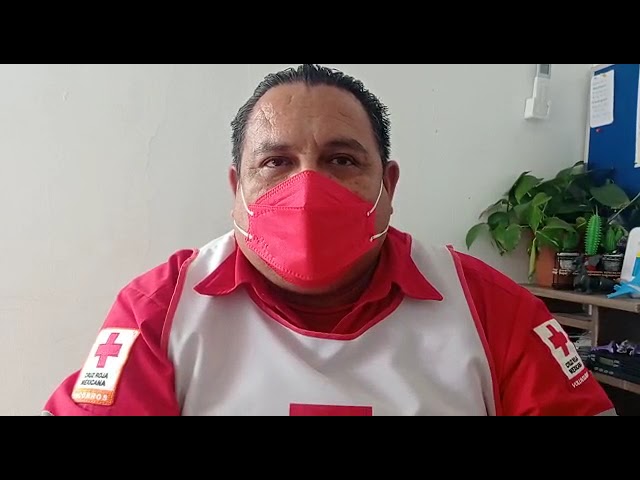 Advierte Cruz roja sobre golpe de calor por altas temperaturas.