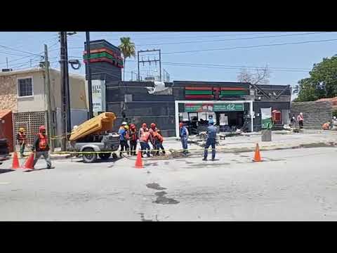 Hacen peritaje en zona donde ocurrió explosión