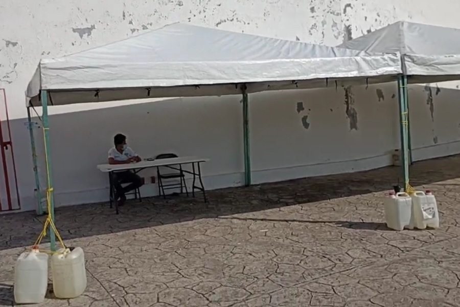 Vacío módulo de vacunación a menores de 12 a 17 años