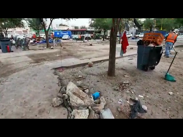 Comienza “limpia” en plaza la República