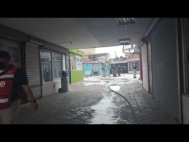 Reportaron supuesta fuga de gas; evacuaron escuela y negocios