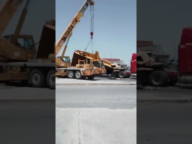 Cae enorme pieza de tráiler en libramiento Reynosa-San Fernando
