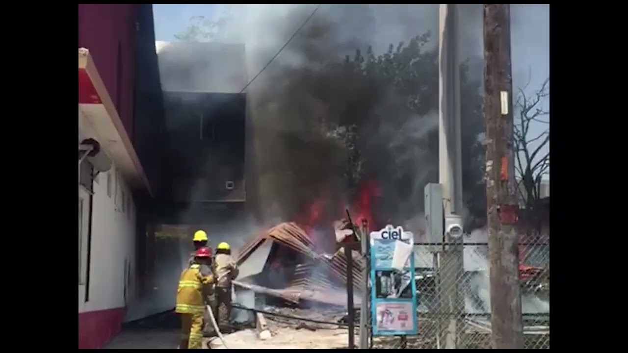 Reportan cinco en incendios en menos de dos horas en Reynosa