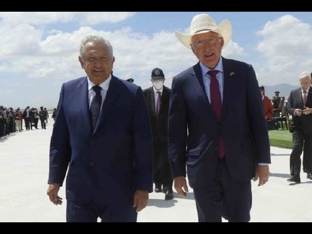 Defiende AMLO a Ken Salazar; quisieran un halcón, dice