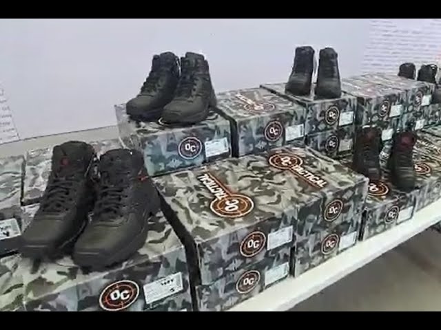 Entrega Canirac botas a PC de Reynosa; critica falta de equipo