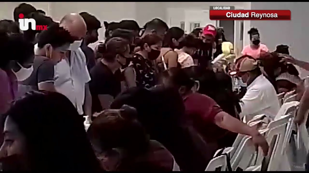 Campaña vacunacion covid 19 en Reynosa