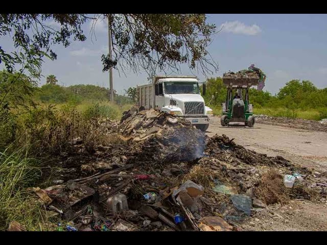 Analizan multas por generar basureros clandestinos en Matamoros