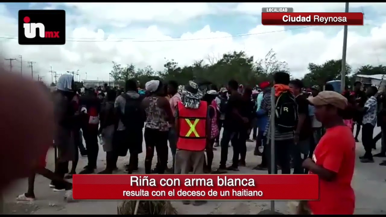 Riña con arma blanca en refugio para migrantes