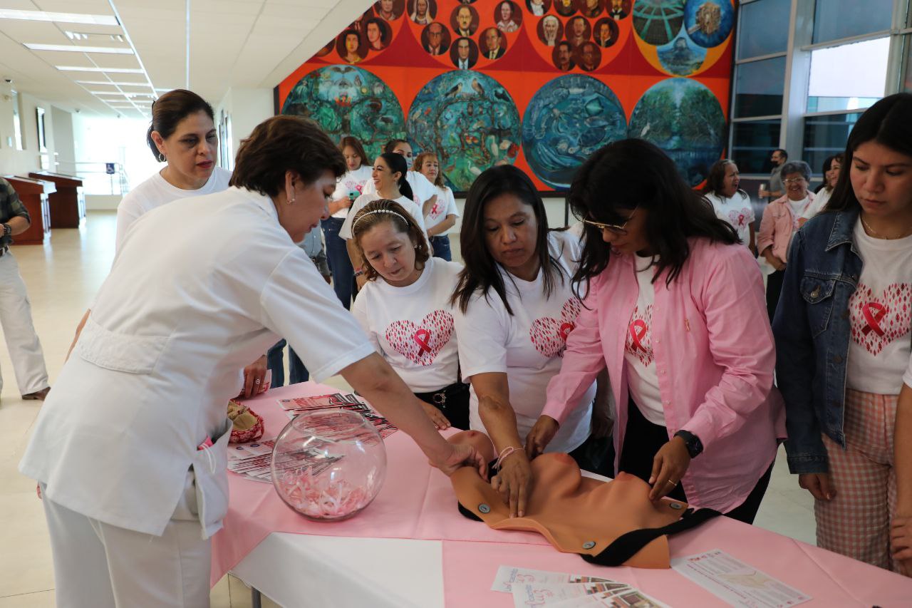 Promueve Unidad de Género del Congreso actividades para prevenir el Cáncer de Mama