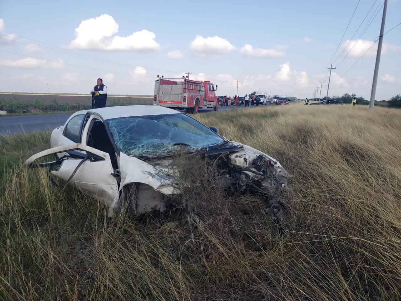 Fatal Accidente en la carretera a Valle Hermoso