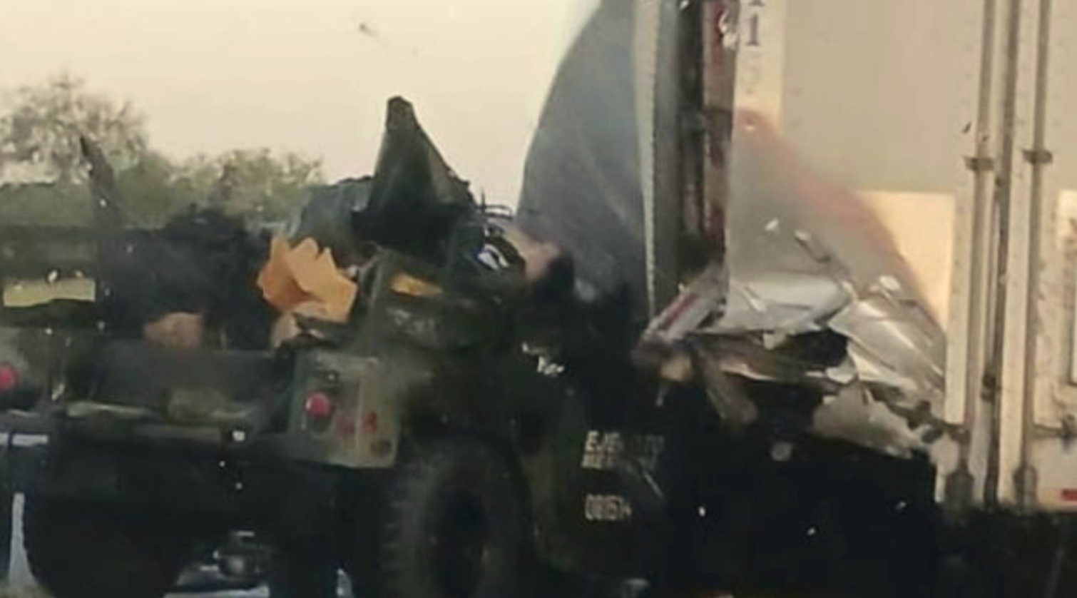 Mueren 7 soldados en carreterazo en Tamaulipas