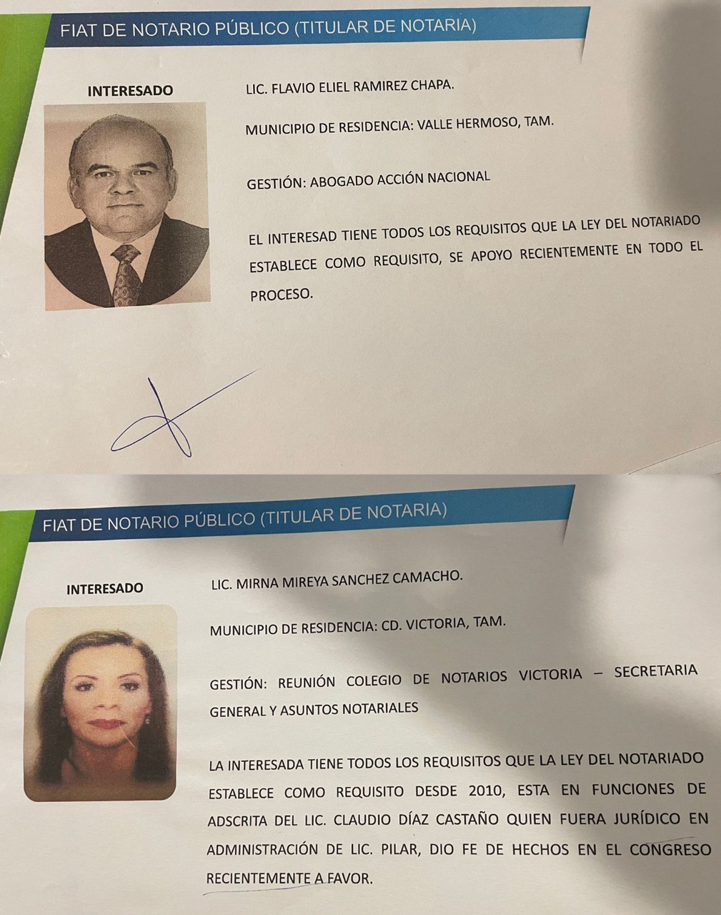 Cancelar Gobierno otras dos Notarías