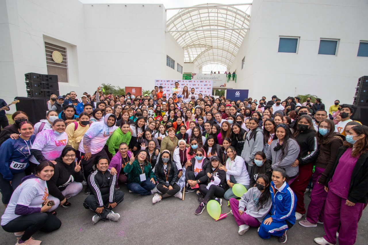 Preside rector convivencia deportiva en la Facultad de Enfermería Victoria