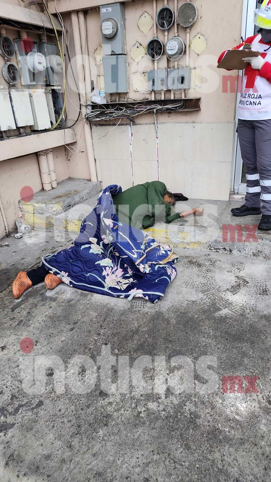Muere Indigente en Matamoros, podría ser el frío la causa