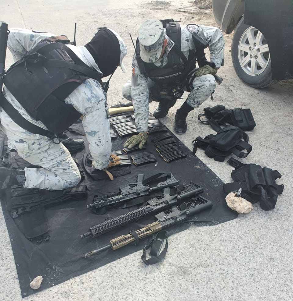 GUARDIA NACIONAL DETIENE A GRUPO ARMADO Y RESCATA A PERSONA PRIVADA DE SU LIBERTAD