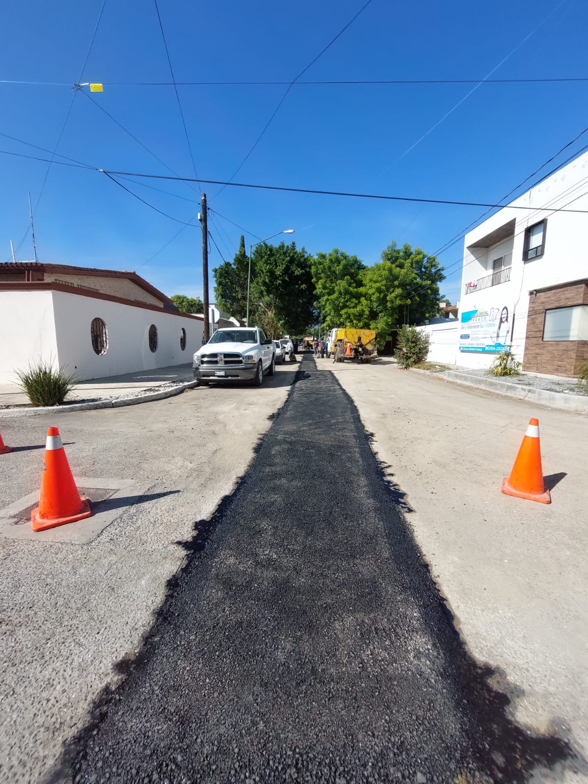 Repara Obras Públicas vialidades en colonias
