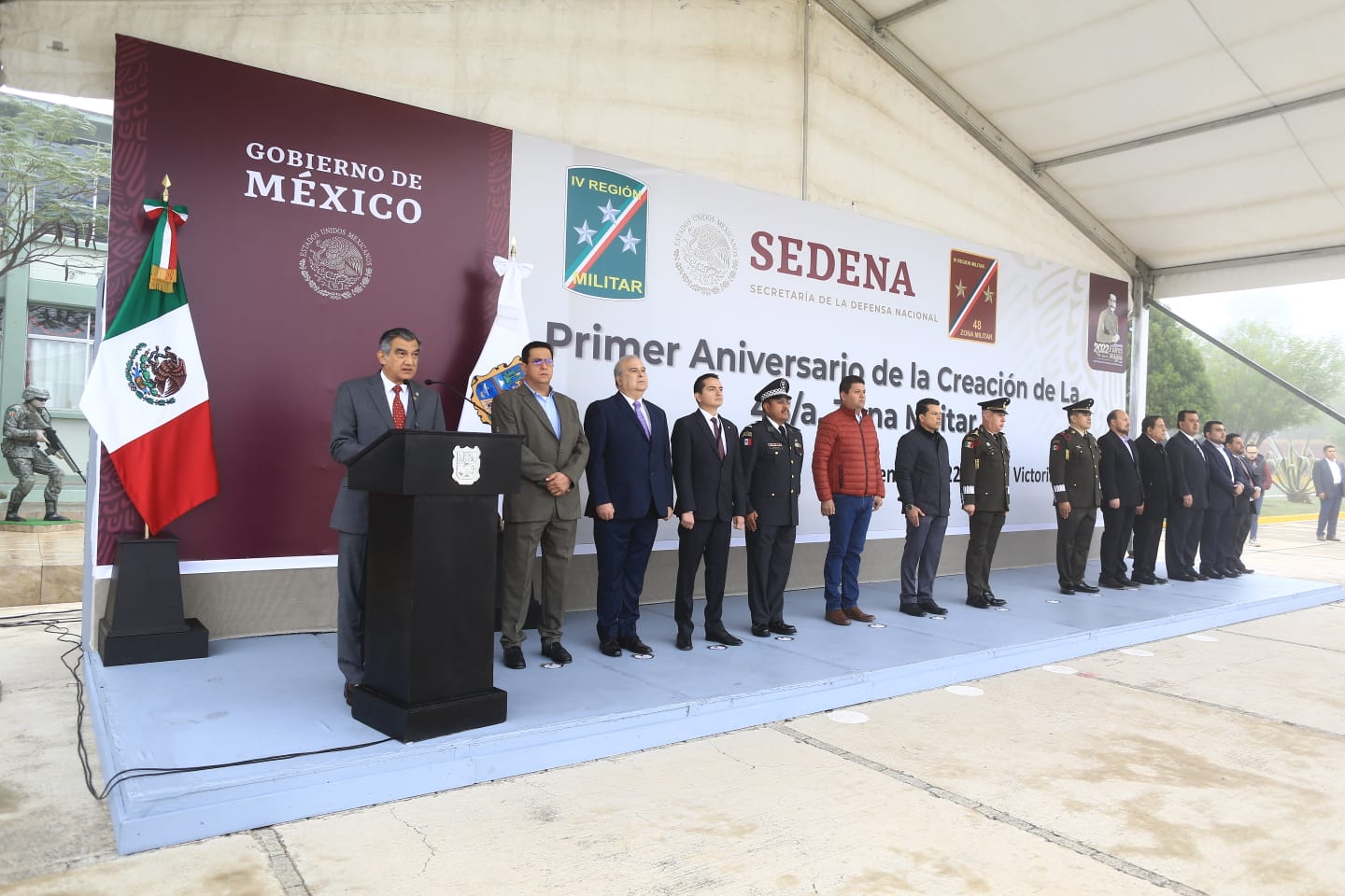 Fuerzas Armadas fundamentales para la estrategia de seguridad: Gobernador