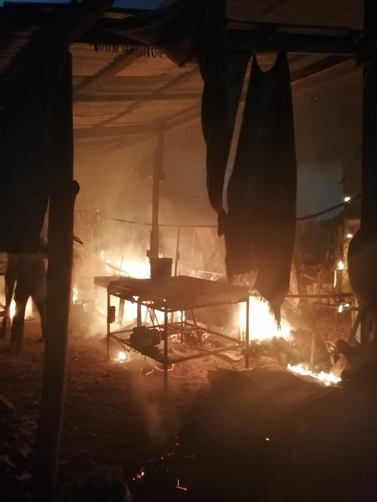 Incendio en Centro de Ejecución de Sanciones Victoria