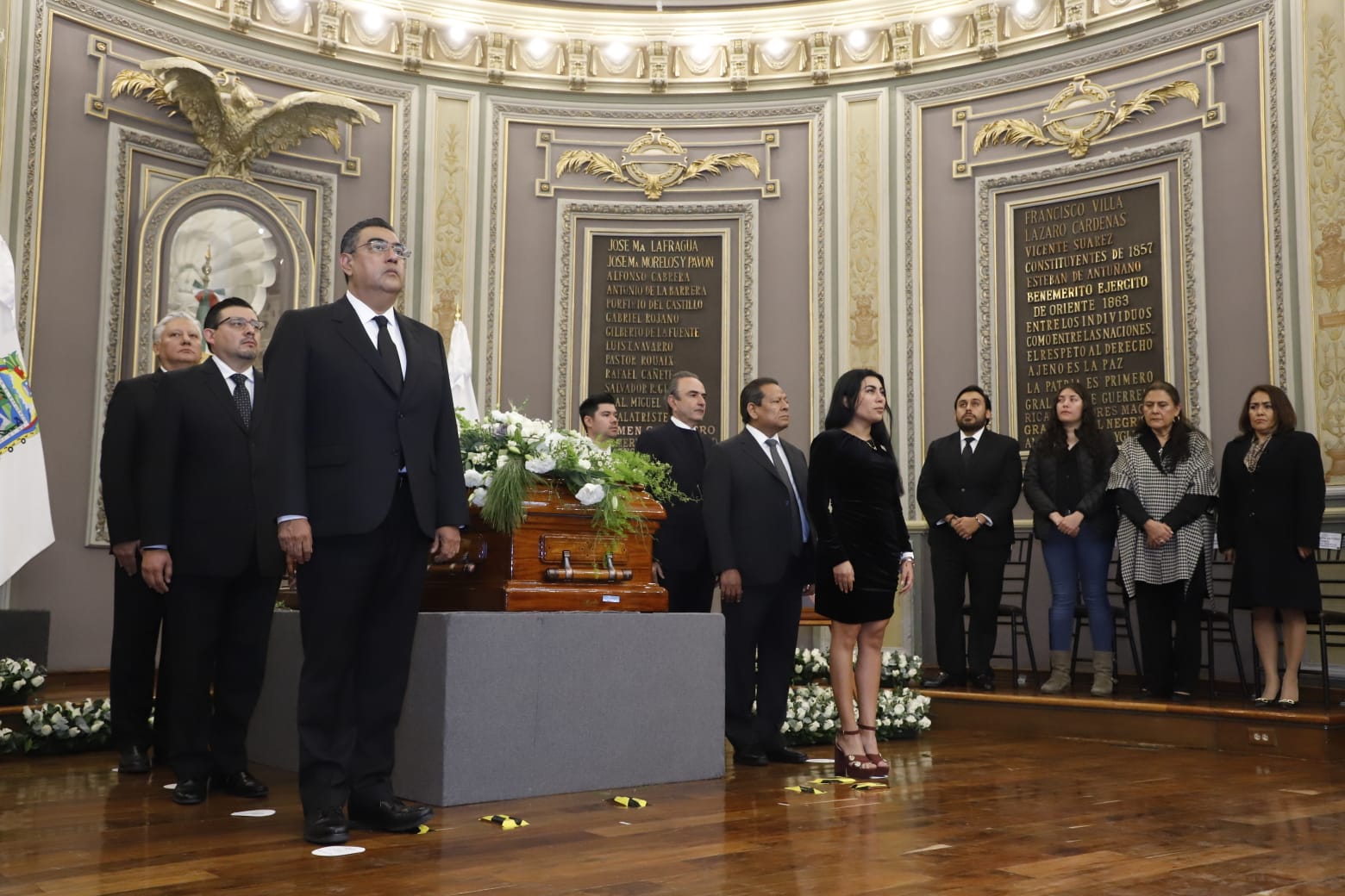Homenaje a Miguel Barbosa, Puebla despide a su gobernador