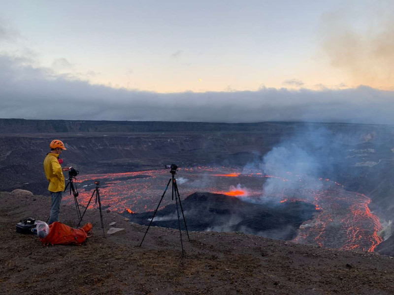 Volcán Kilauea vuelve a entrar en erupción