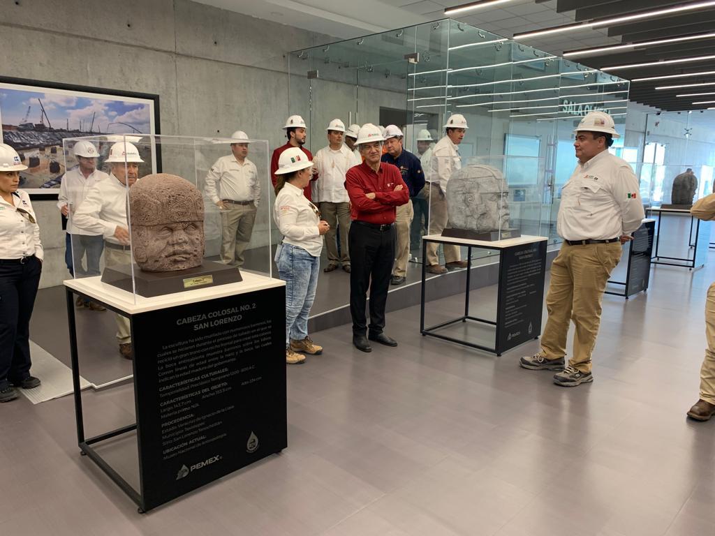 Visita gobernador de Tamaulipas, la Refinería Olmeca