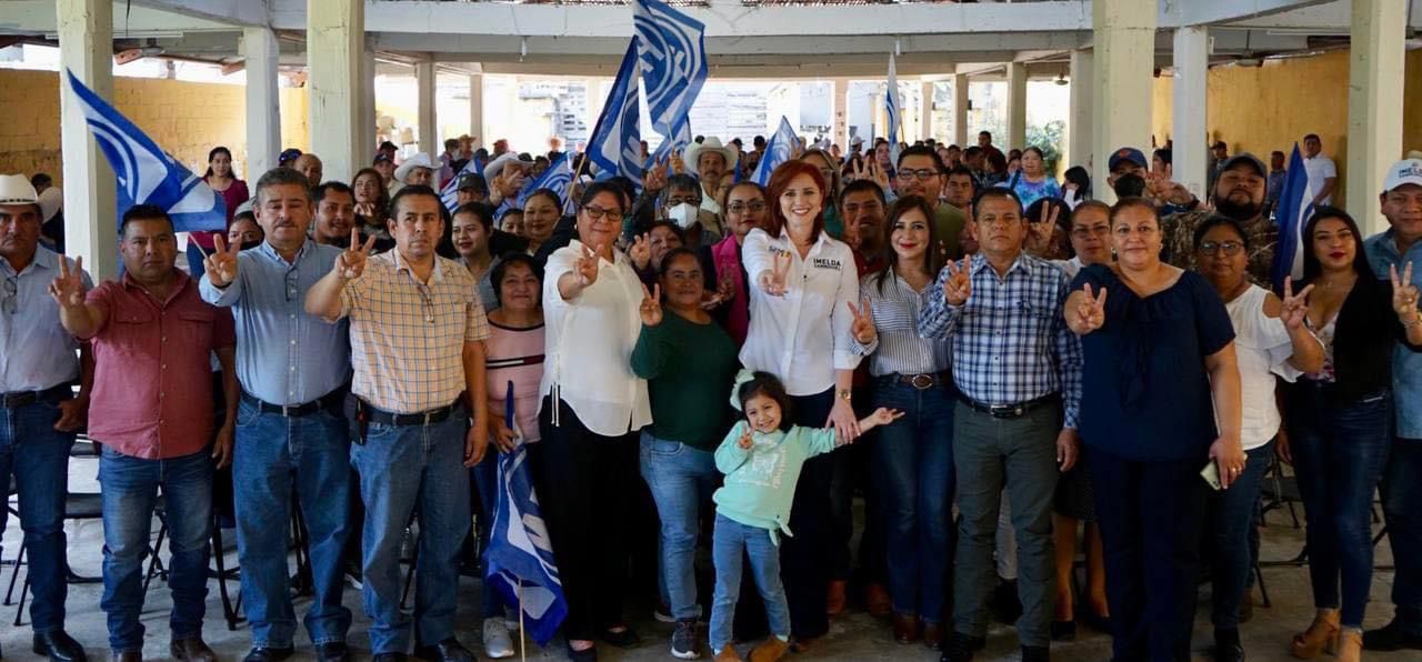 TAMAULIPECOS DAN VOTO DE CONFIANZA A IMELDA SANMIGUEL