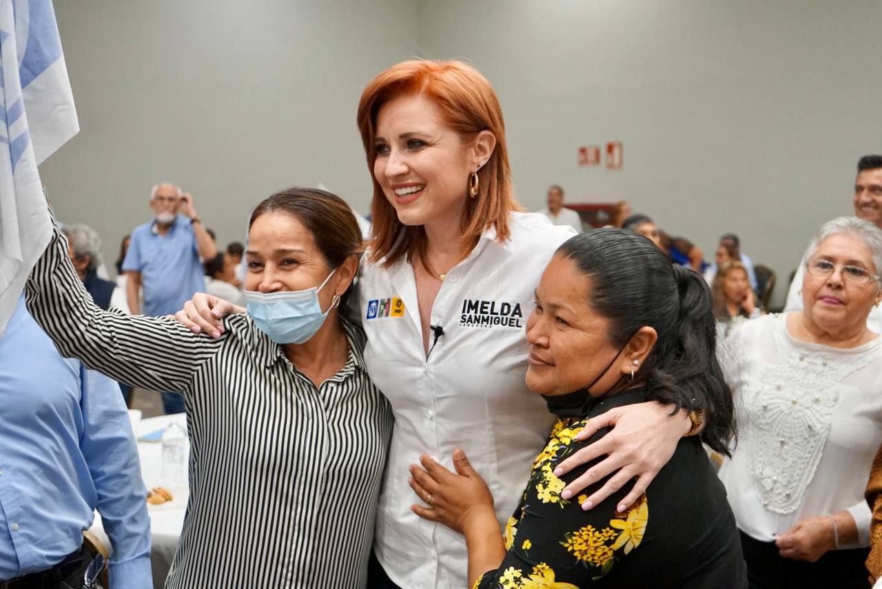 IMELDA SANMIGEL REAFIRMA COMPROMISO CON SOCIEDAD CIVIL Y MUJERES