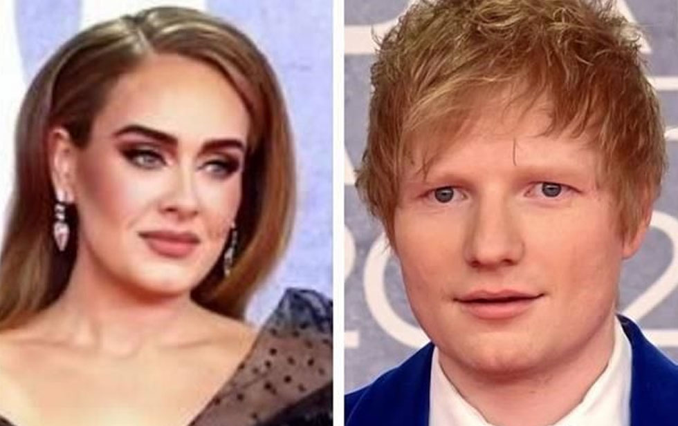 Adele y Ed Sheeran habrían despreciado al Rey Carlos III