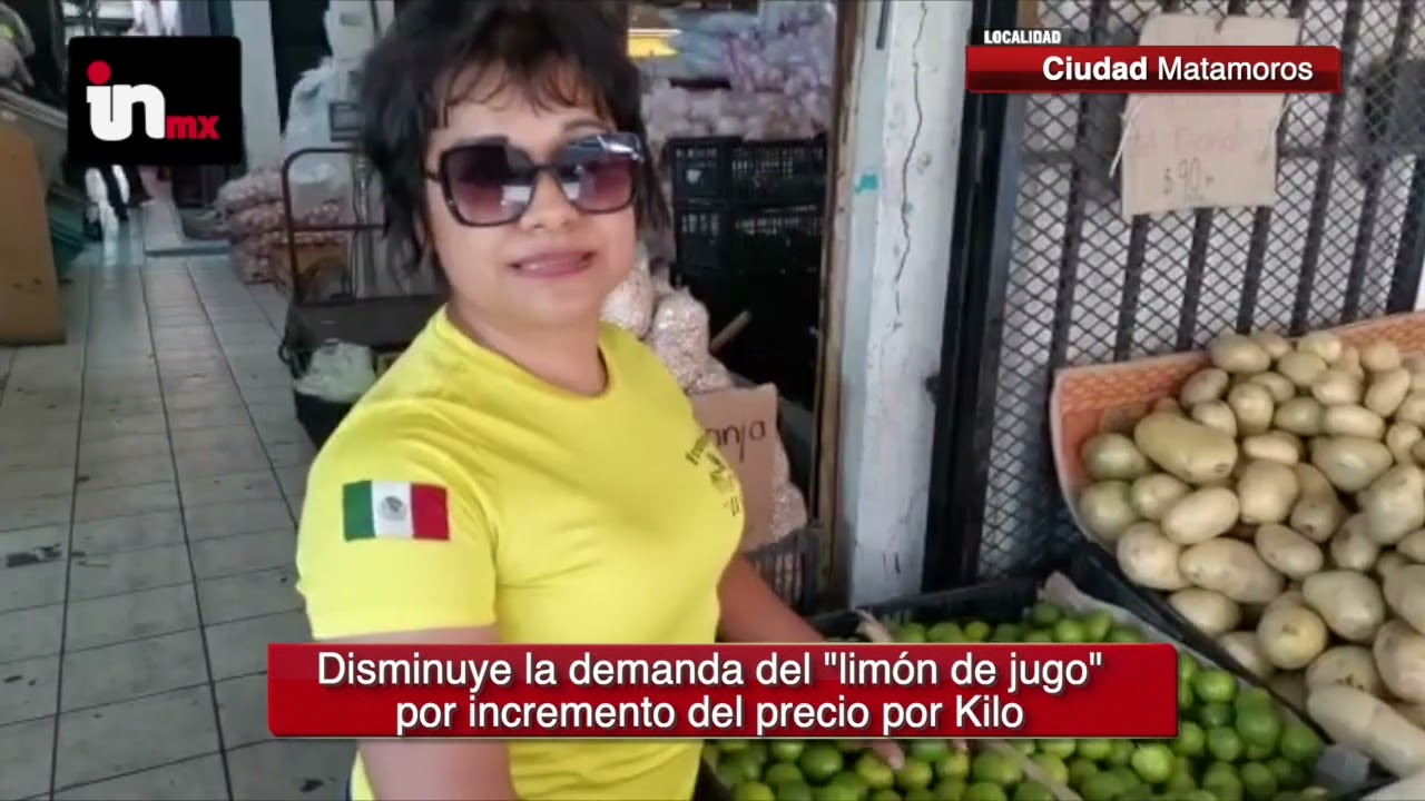 SE ENCARECE EL LIMÓN EN MERCADOS