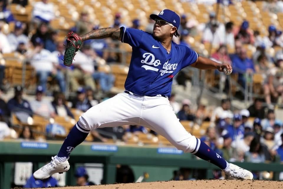 Abrirá Julio Urías la temporada de Grandes Ligas de Dodgers