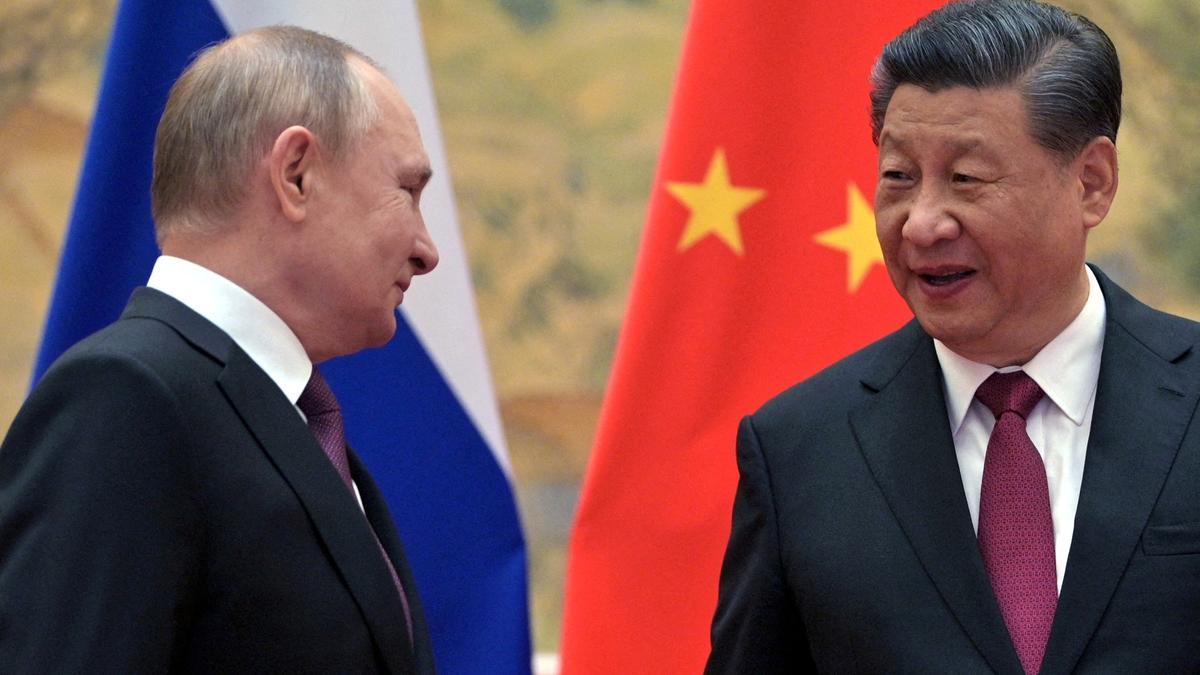 Putin recibe en el Kremlin  a Xi Jinping