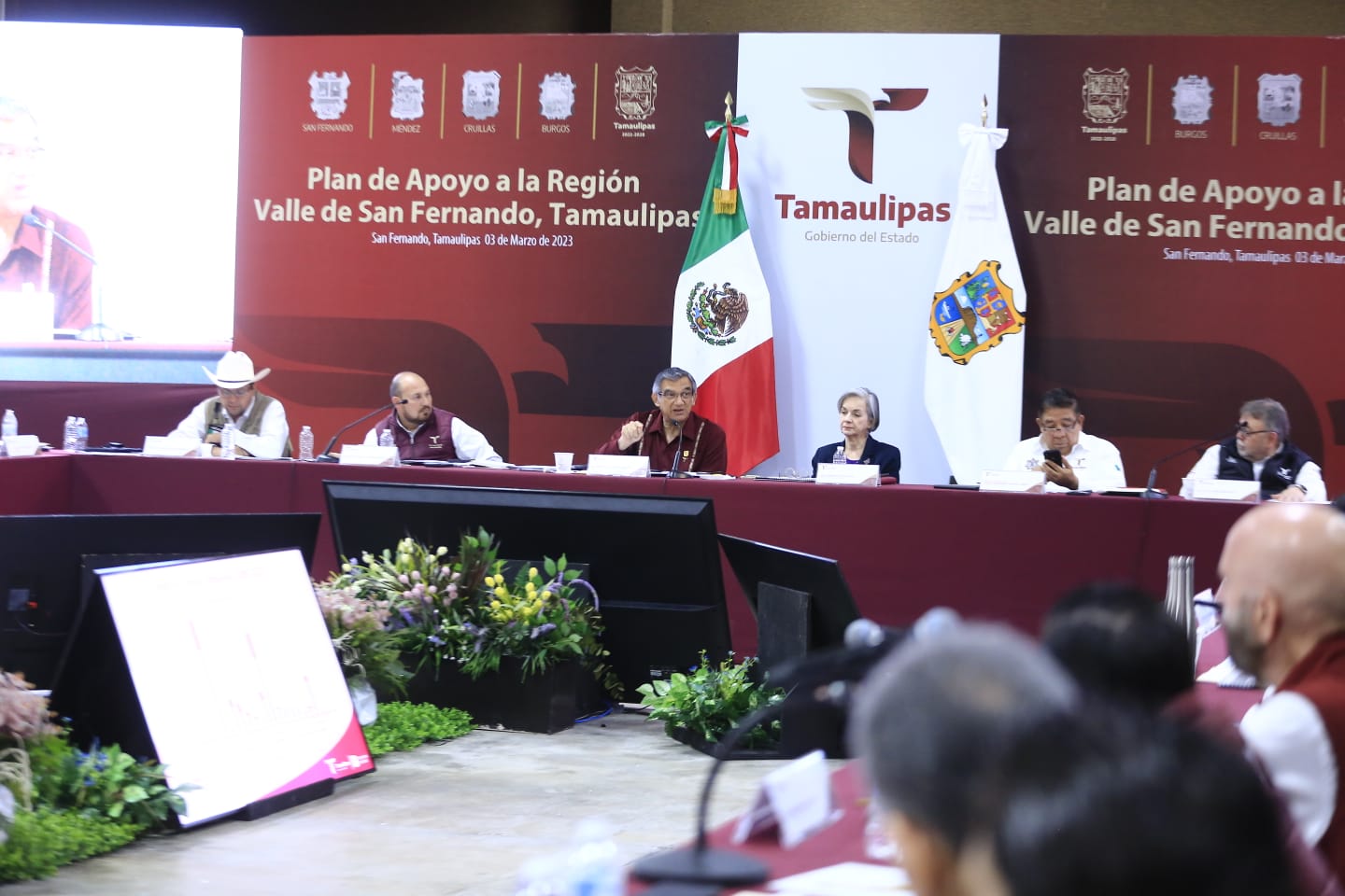 Anuncia Gobernador  hospital y planta de fertilizantes para San Fernando