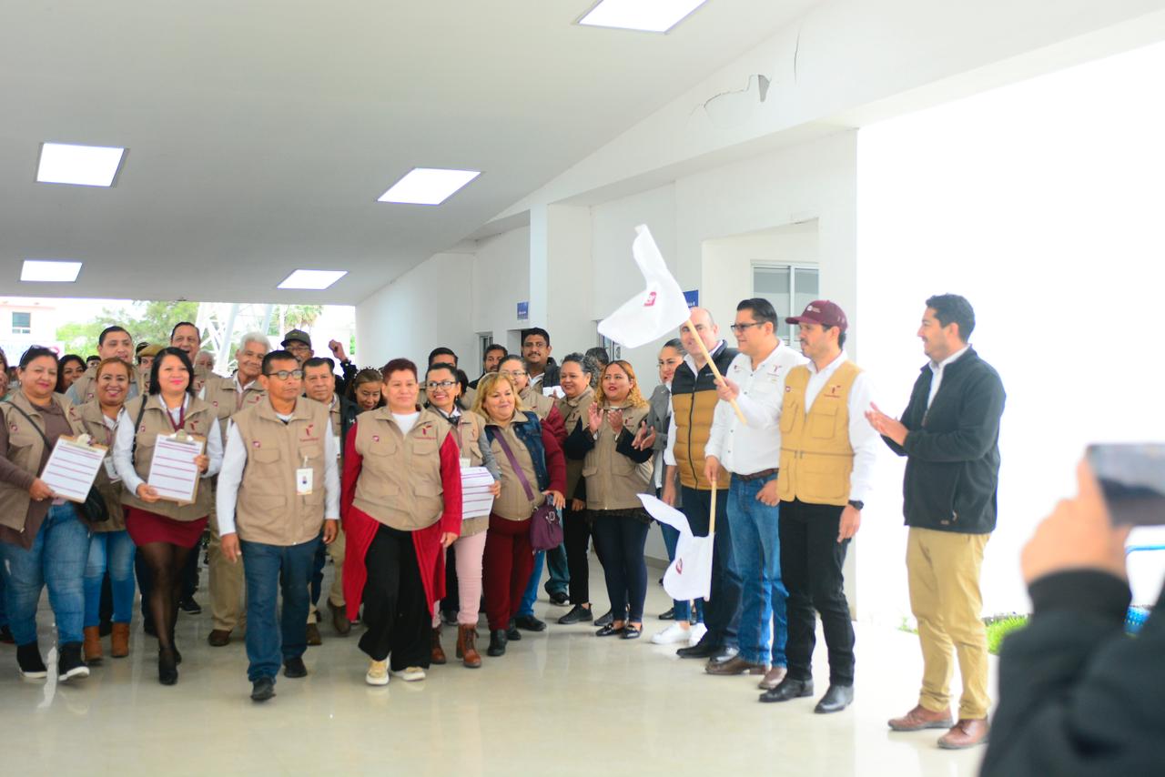 Dan banderazo oficial a Encuesta de Bienestar en Reynosa