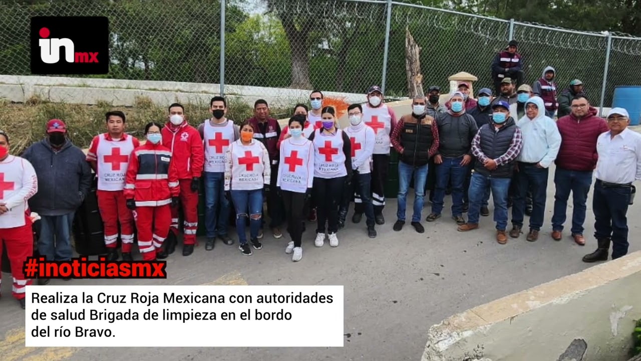 LIMPIEZA EN EL BORDO DEL RÍO BRAVO