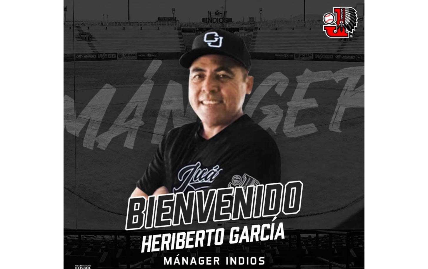 Heriberto García nuevo manejador de Indios para el Estatal 2023