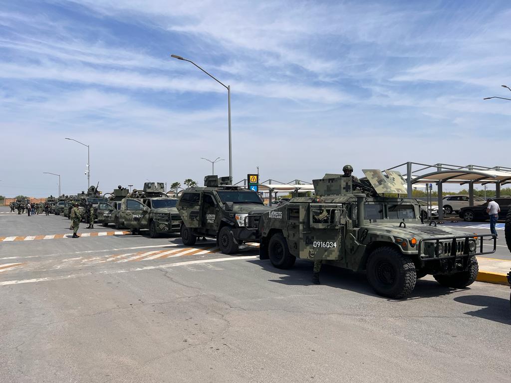 Llegan fuerzas especiales de la SEDENA a reforzar seguridad de Reynosa y NLD