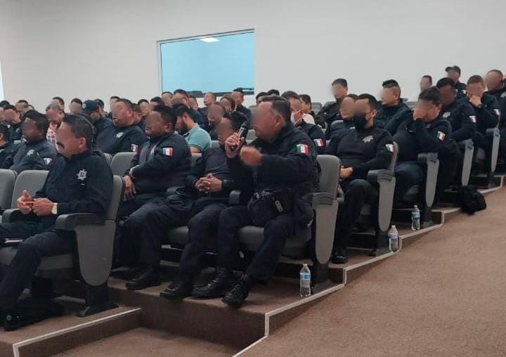 Guardia Estatal recibe capacitación de la FGJT