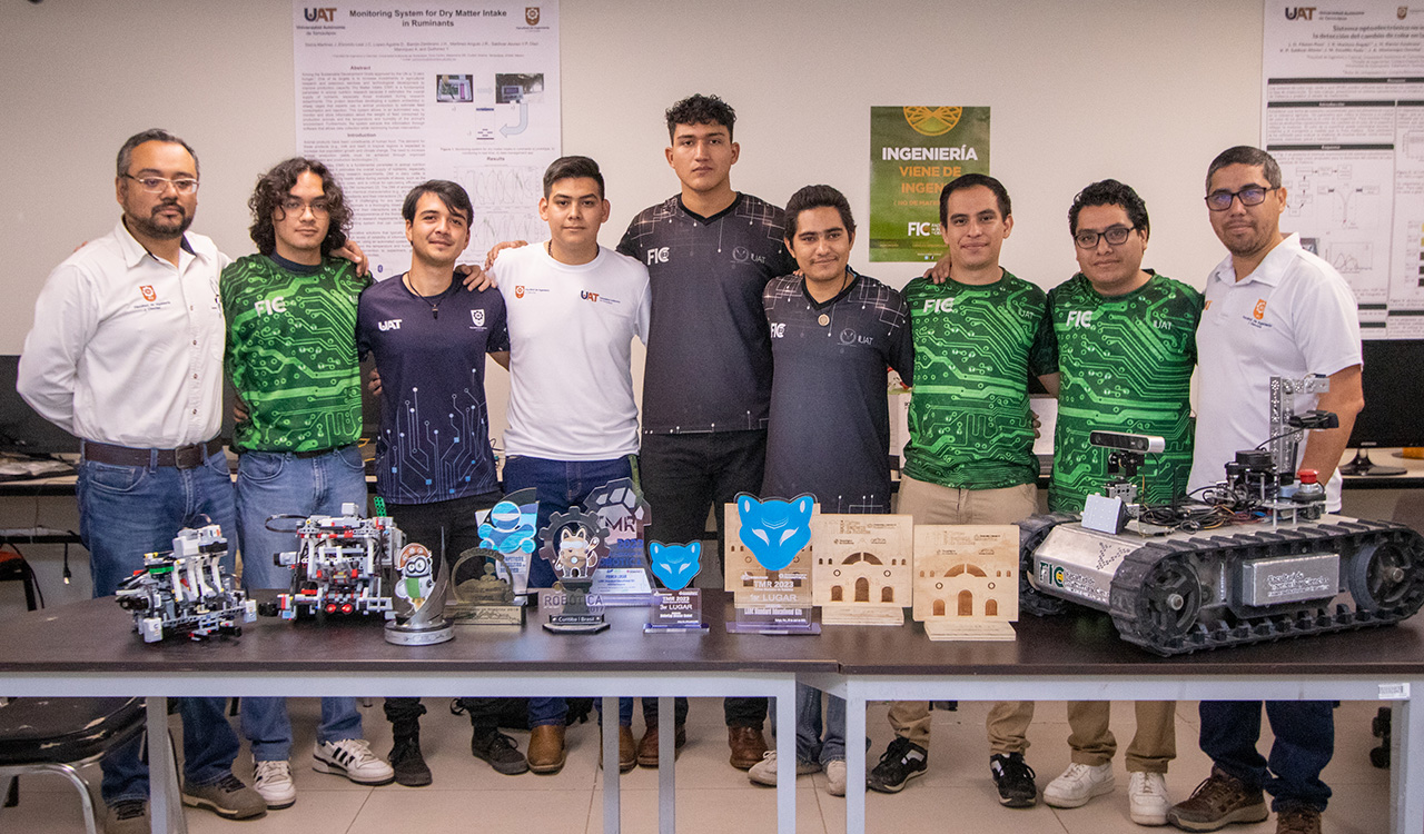 Obtiene la UAT primeros lugares del Torneo Mexicano de Robótica 2023