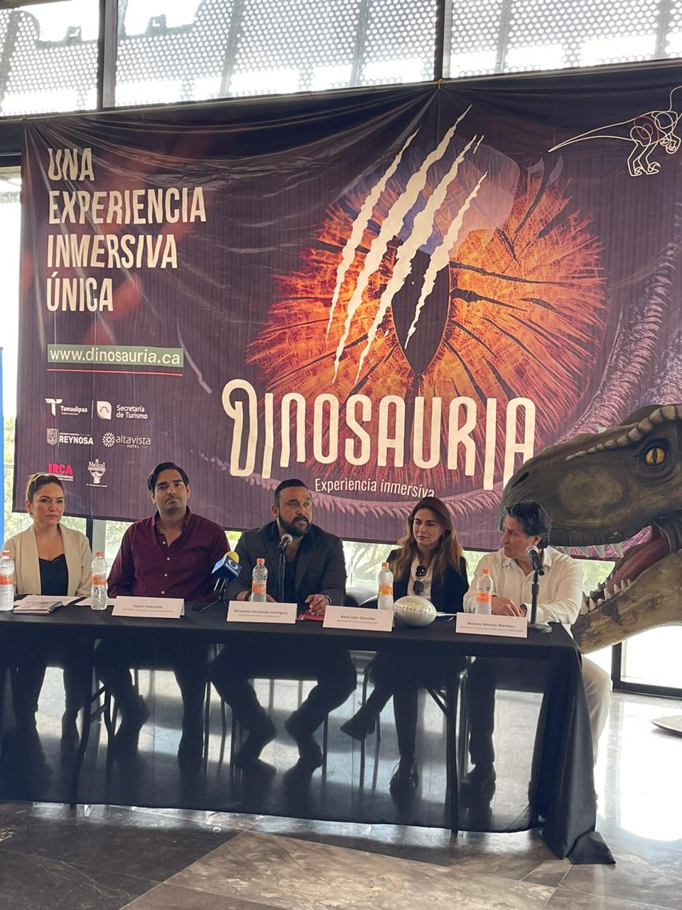 Presentarán en Reynosa “DINOSAURIA… Experiencia Inmersiva”