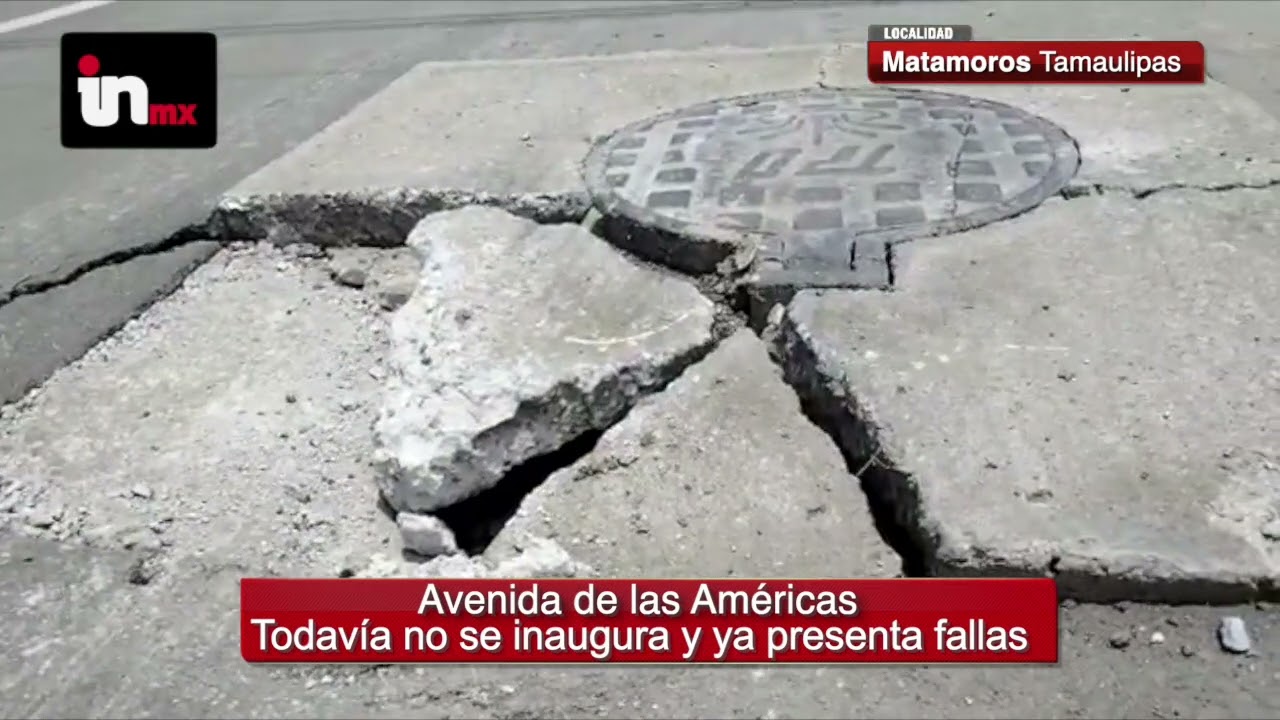 NO SE HA INAUGURADO PERO YA PRESENTA FALLAS