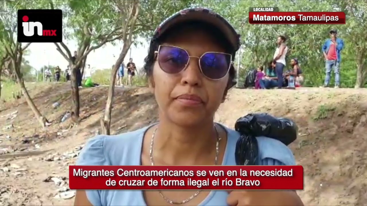 TENGO MÁS MIEDO REGRESAR A MI PAÍS QUE CRUZAR EL RÍO: MIGRANTES