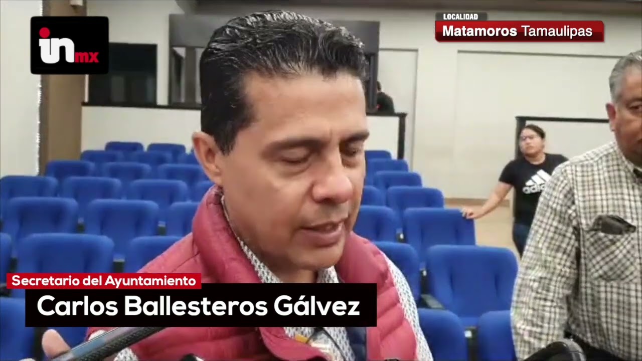 TRATAN DE ORDENAR A LOS MIGRANTES EN MATAMOROS